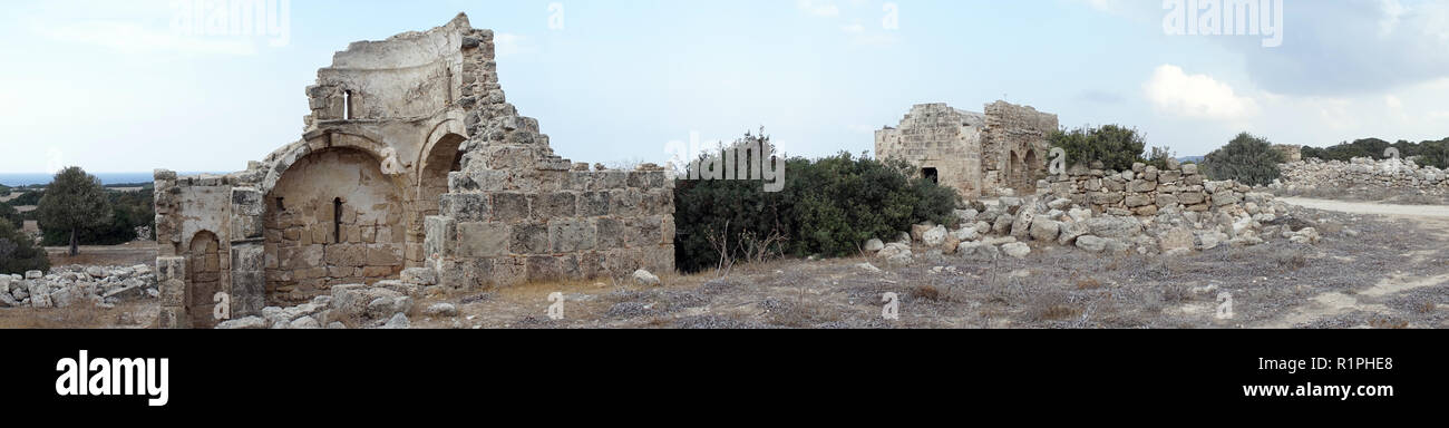 Chiesa Afendrika, Penisola Karpas, N Cipro Foto Stock