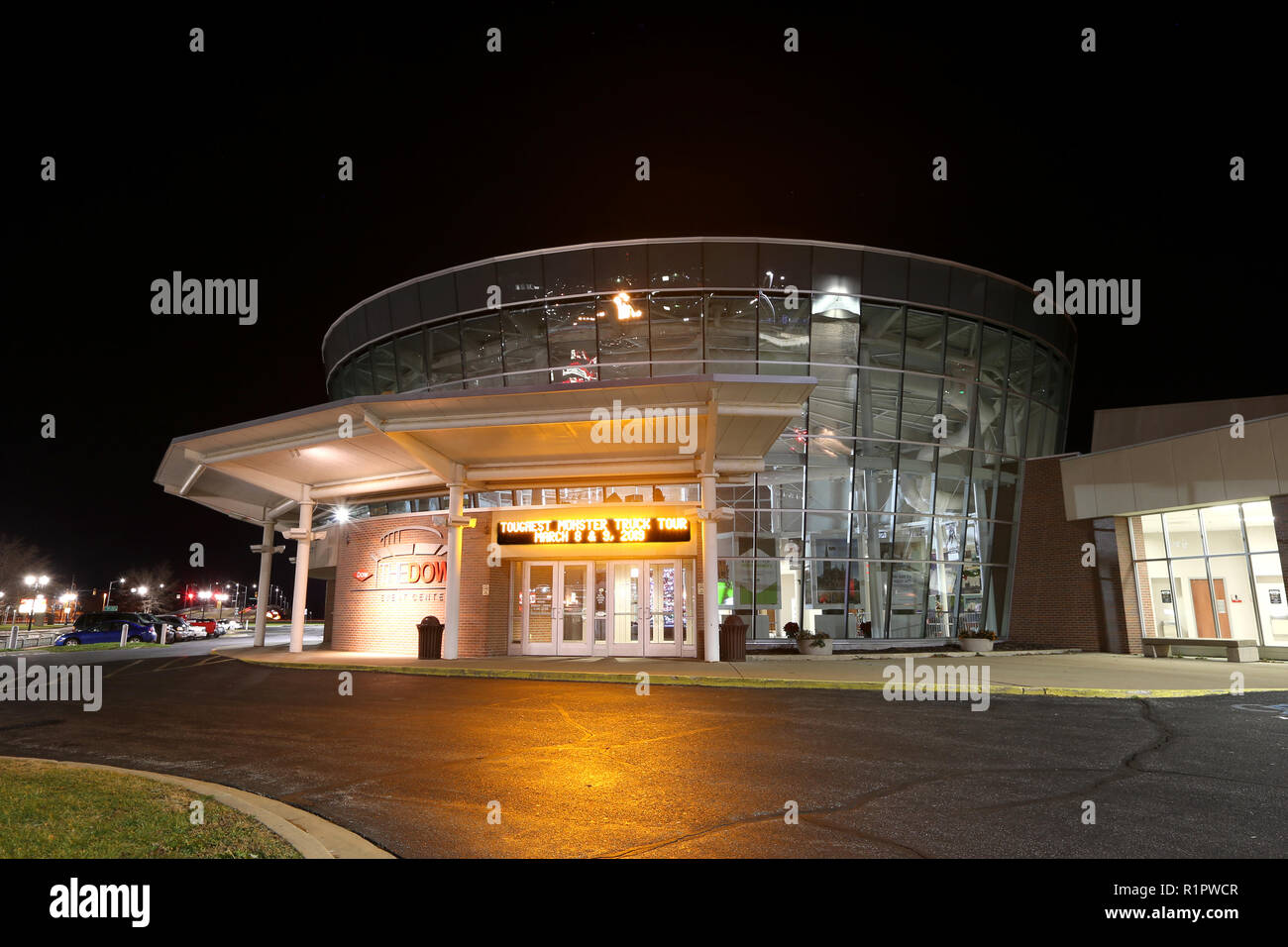 Dow Event Center - Saginaw Civic Center Foto Stock