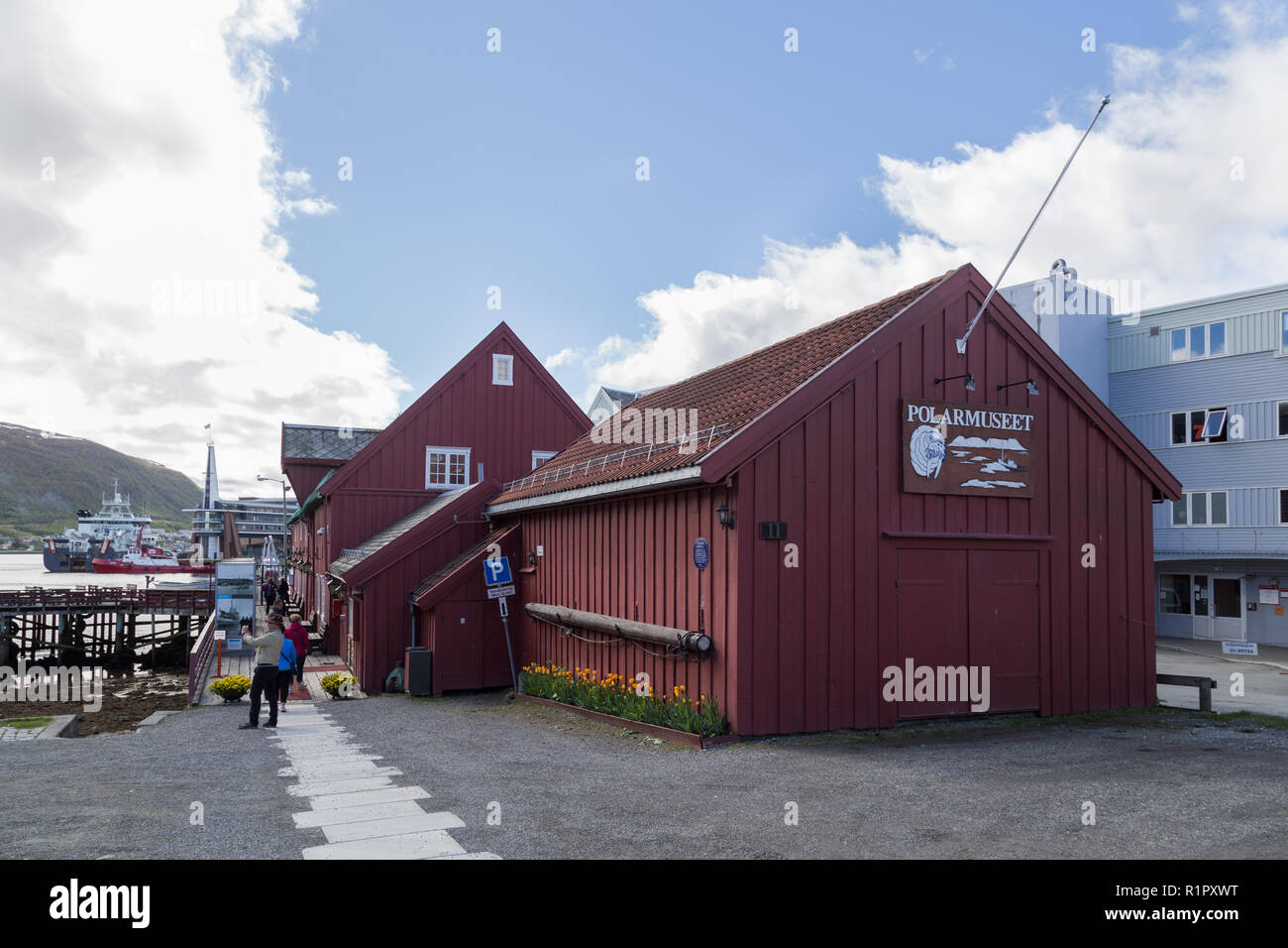 Museo polare in Tromso, Norvegia Foto Stock