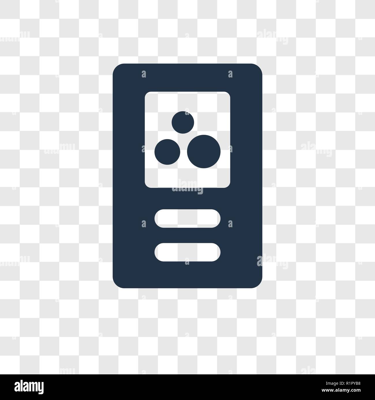 La scienza libro icona vettore isolato su sfondo trasparente, scienza libro trasparenza concetto del logo Illustrazione Vettoriale