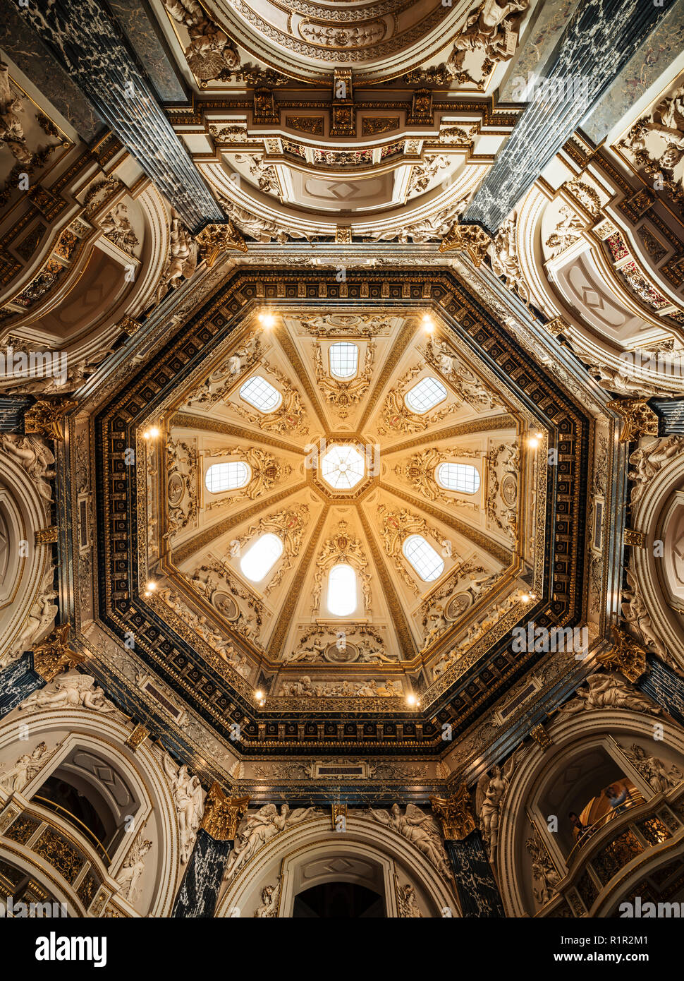 Interno del Kunsthistorisches Museum Wien Storia dell arte Museo di Vienna, Austria Foto Stock