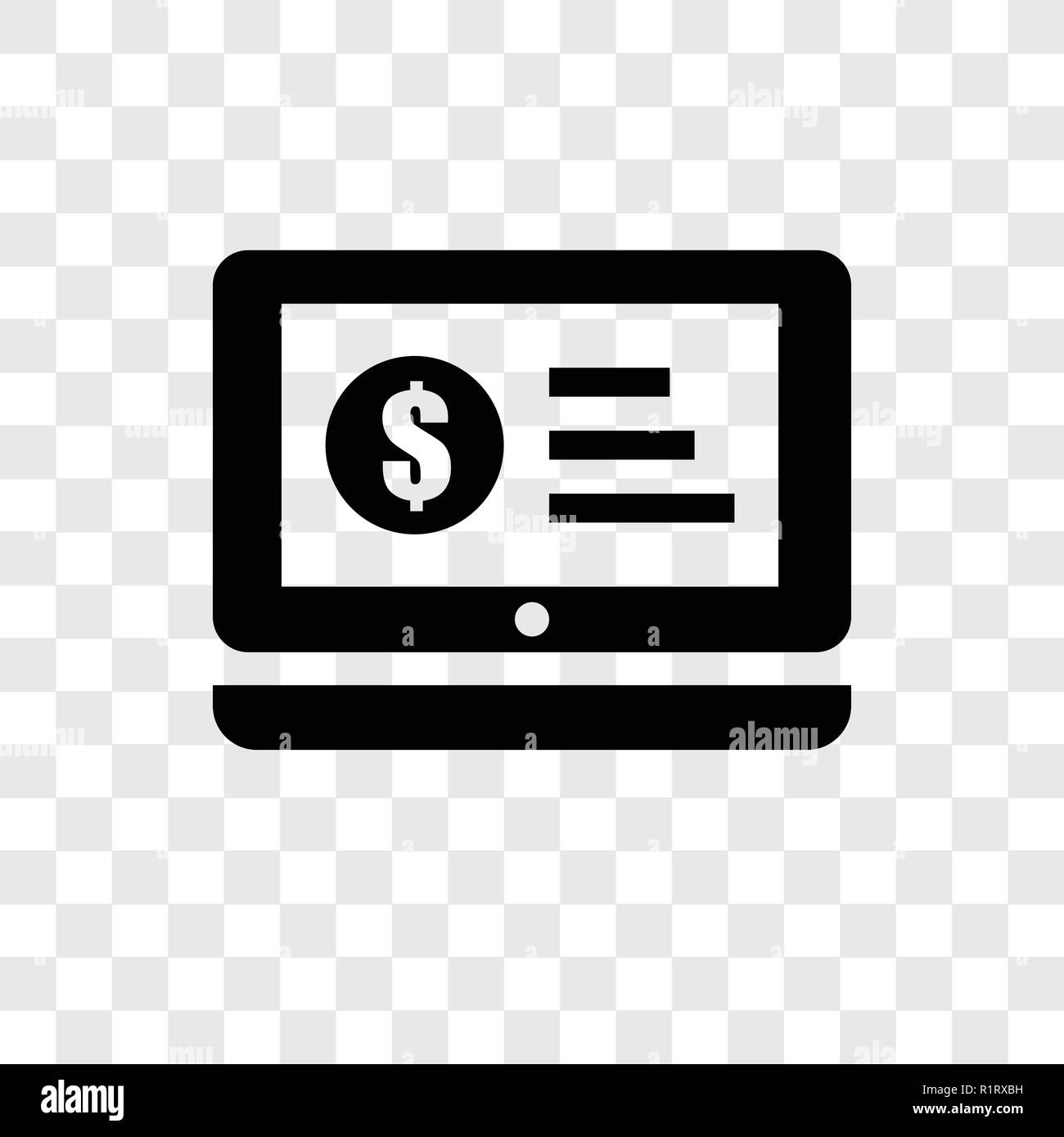 Crowdfunding icona vettore isolato su sfondo trasparente, trasparenza Crowdfunding concetto del logo Illustrazione Vettoriale
