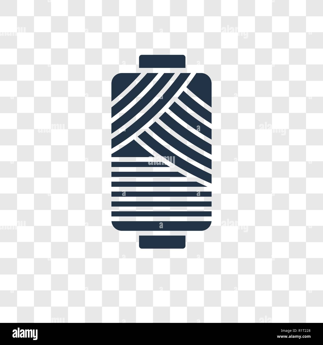 Lampada cilindrico icona vettore isolato su sfondo trasparente, lampada cilindrico trasparenza concetto del logo Illustrazione Vettoriale