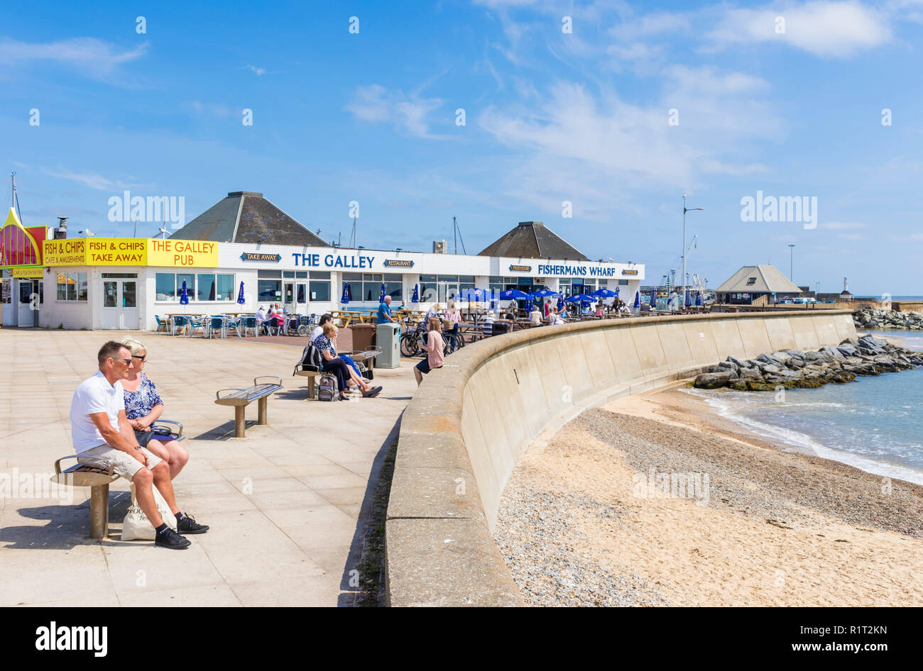 Lowestoft Suffolk Lowestoft il South Pier Centro di intrattenimento per la famiglia a Lowestoft lungomare Lowestoft Suffolk England Regno Unito GB Europa Foto Stock