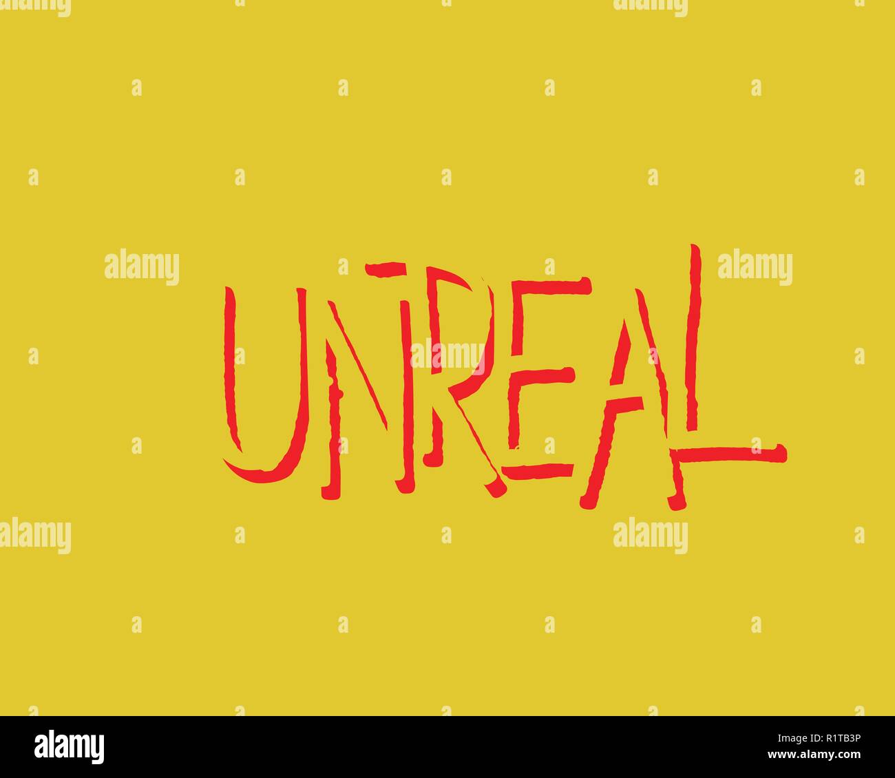 Popolari in lingua inglese parole gergali Doodle Lettering impostare kudos sfs blimey unreal gobmasked perforato guz con niceone Illustrazione Vettoriale