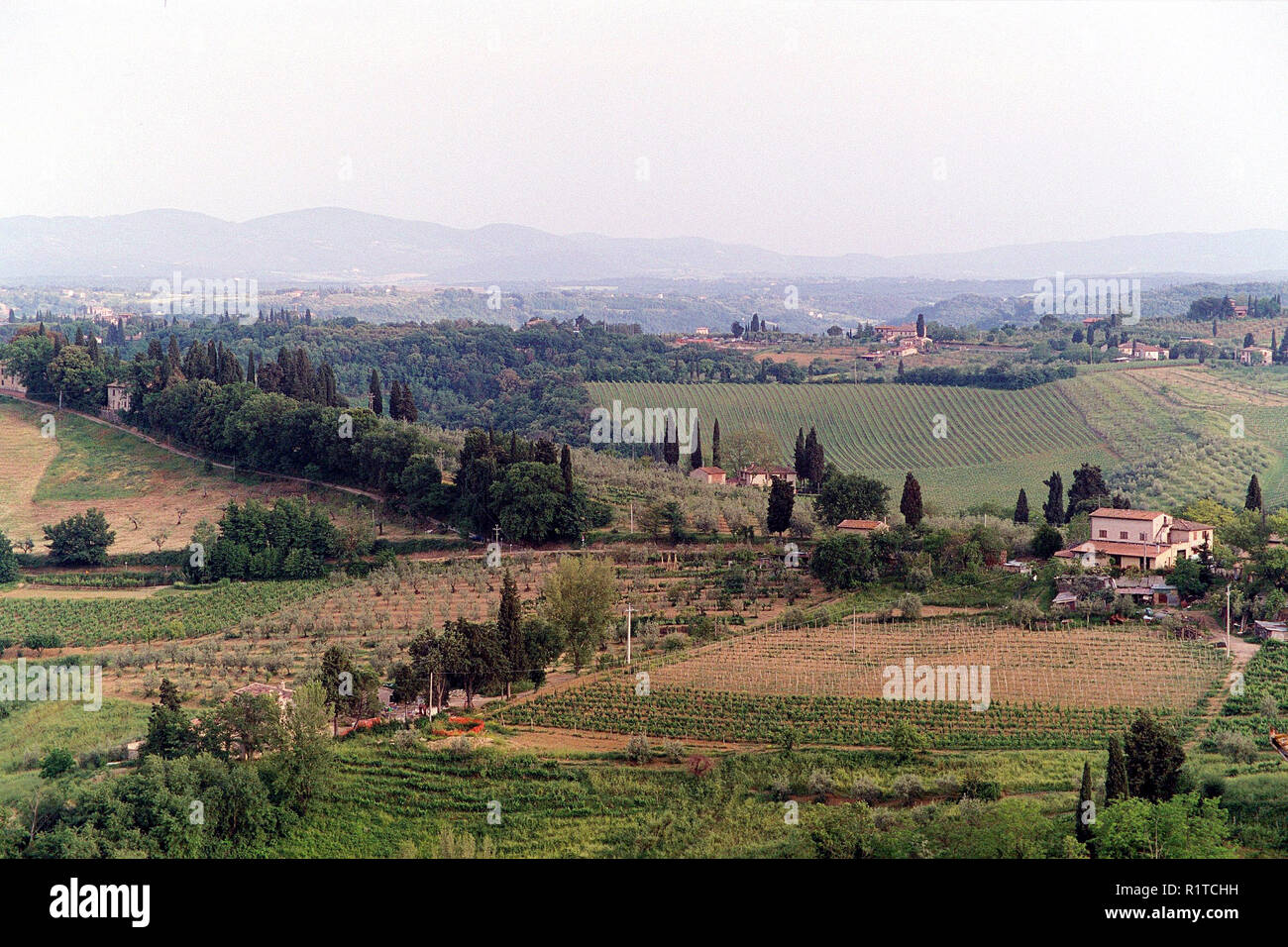 Toscana, Italia nel 2004 Foto Stock