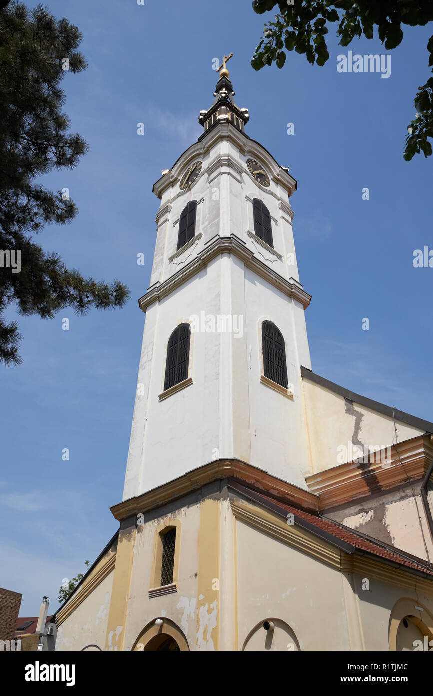 La chiesa di San Nicola, Zemun, Belgrado, Serbia. Foto Stock