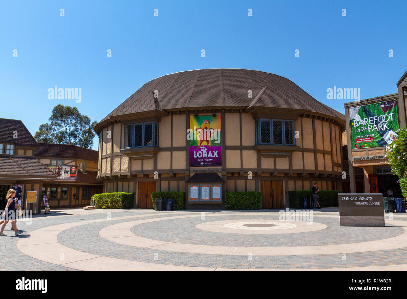 L'Old Globe Theater in Balboa Park, San Diego, California, Stati Uniti. Foto Stock