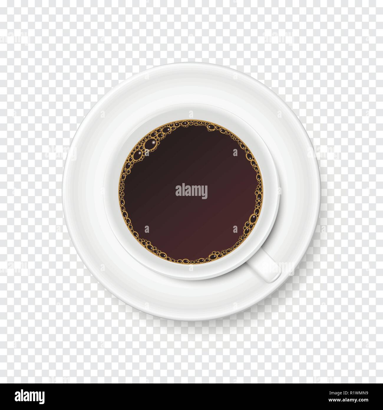 Vector Tazza Di Caffe Su Sfondo Trasparente Immagine E Vettoriale Alamy