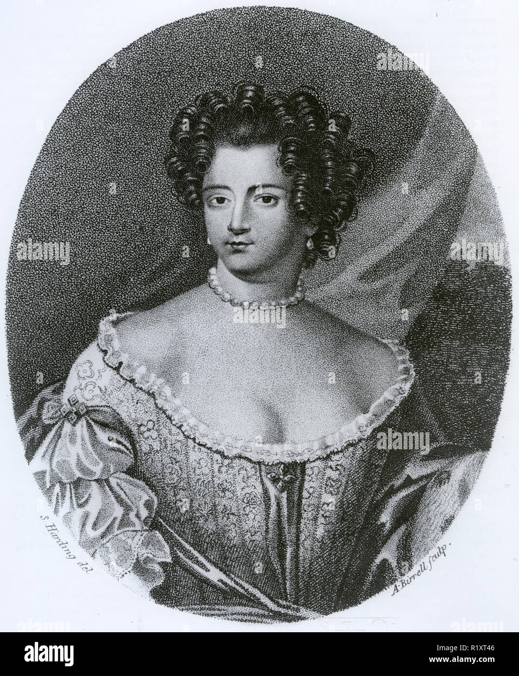 La regina ANNA DI GRAN BRETAGNA (1665-1714) circa 1700 Foto Stock