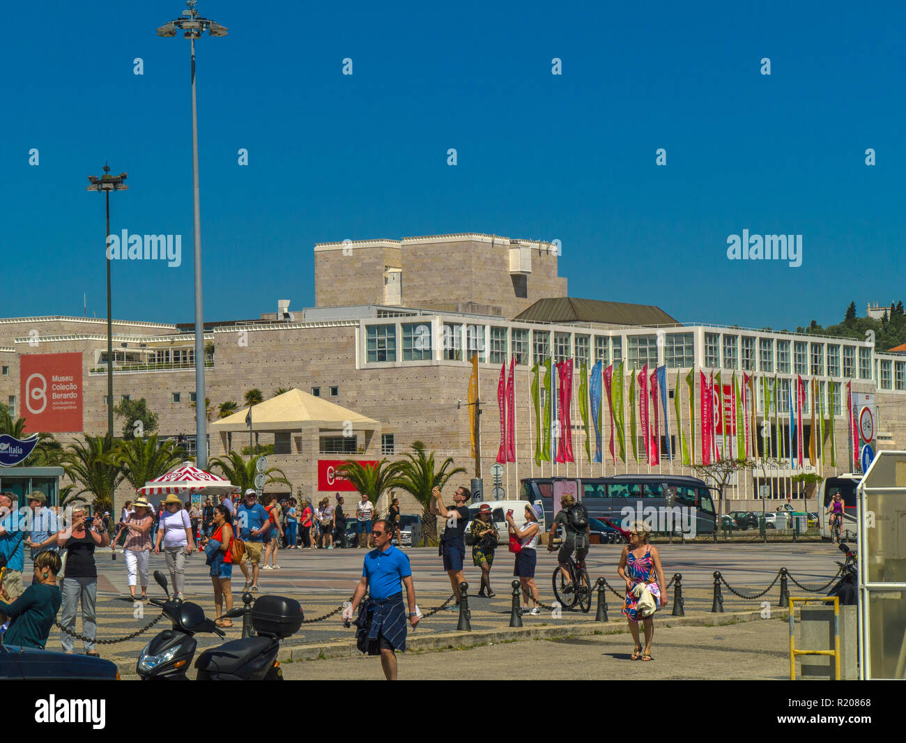 Centro Cultural de Belém, Lisbona, Portogallo,l'Europa Foto Stock