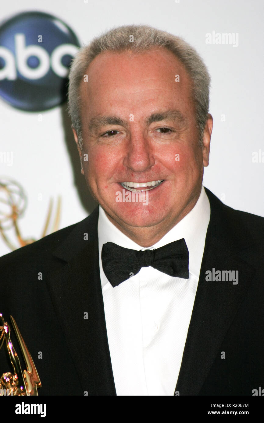 Lorne Michaels 09/21/08 'il sessantesimo Primetime Emmy Awards' @ Nokia Theater di Los Angeles Foto di Izumi Hasegawa/HNW / PictureLux (21 settembre 2008) Foto Stock