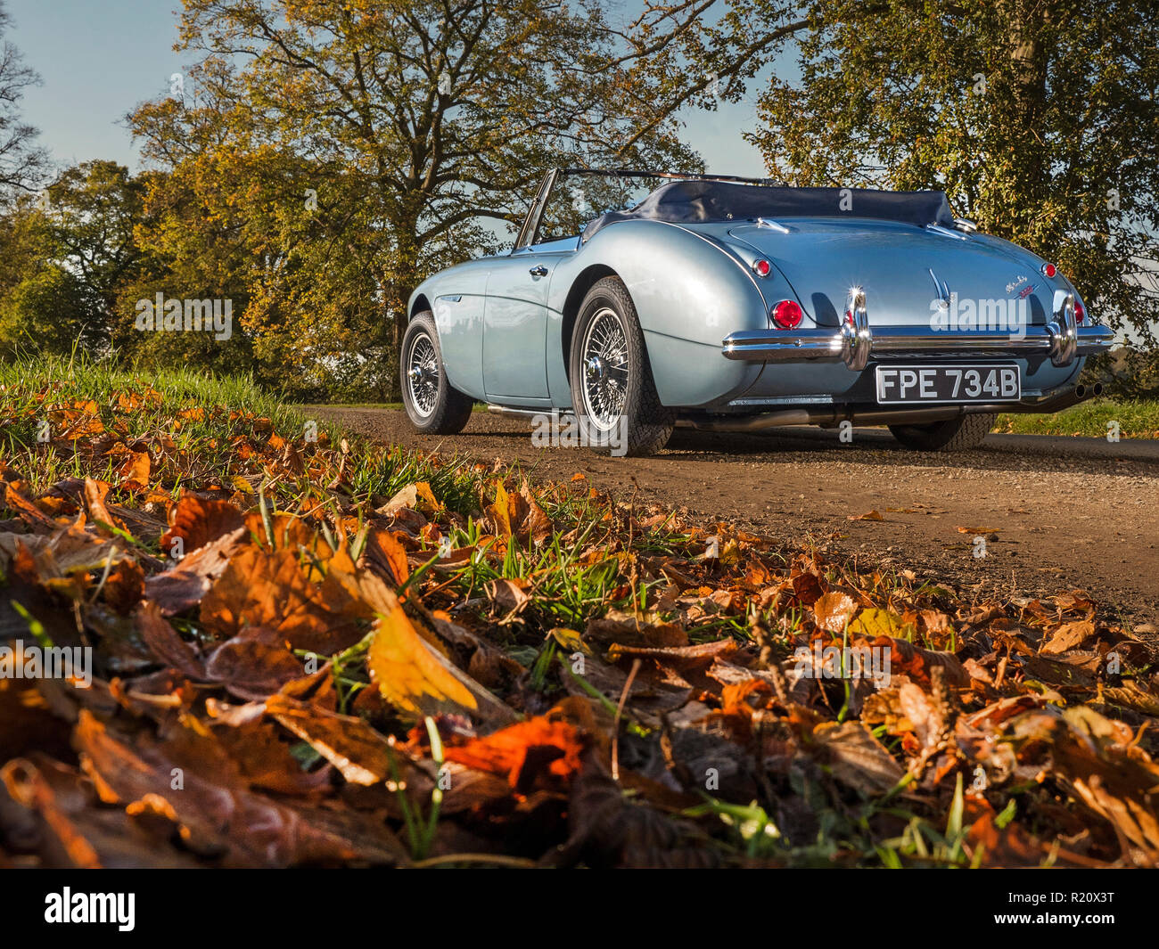 1964 Austin Healey BJ8 31/10/18 Foto Stock