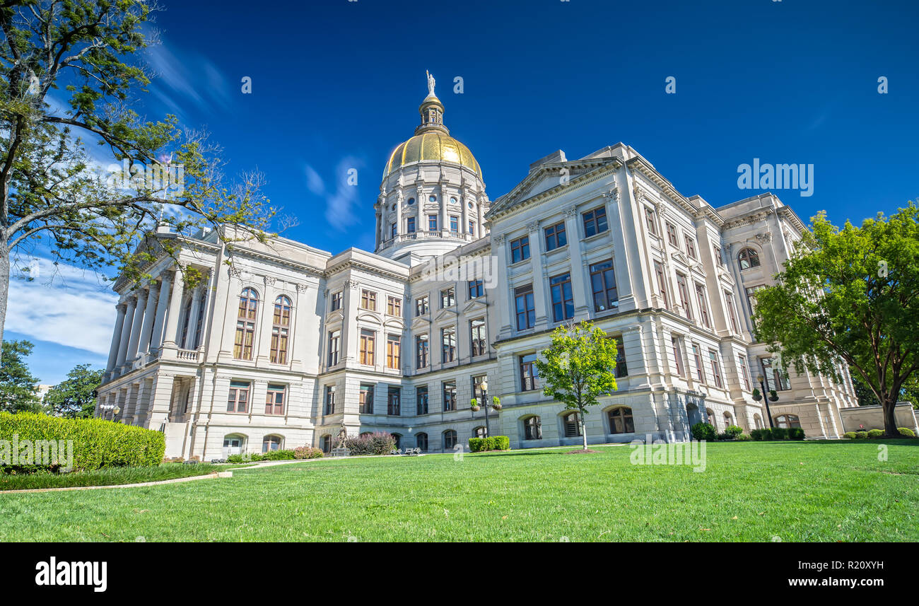Georgia State Capitol di Atlanta Foto Stock