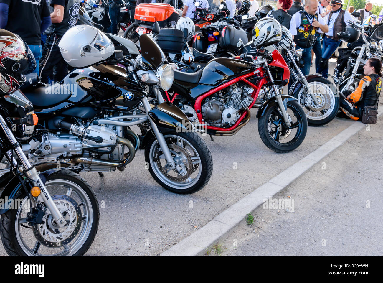 Moto Bici Foto Stock