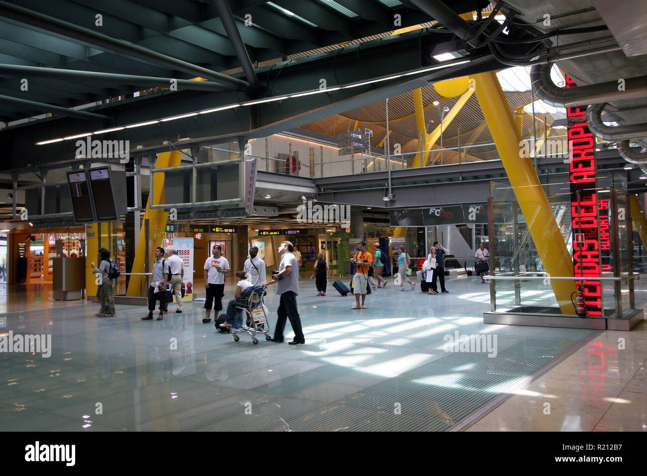 Aeroporto Internazionale Barajas di Madrid, Spagna Foto Stock