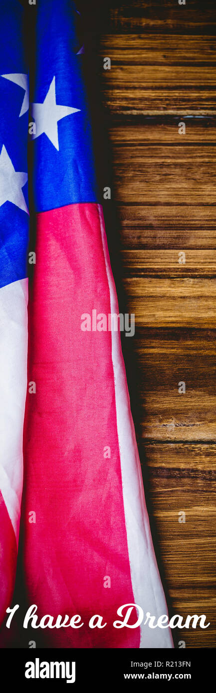 Immagine composita di io ho un sogno Foto Stock