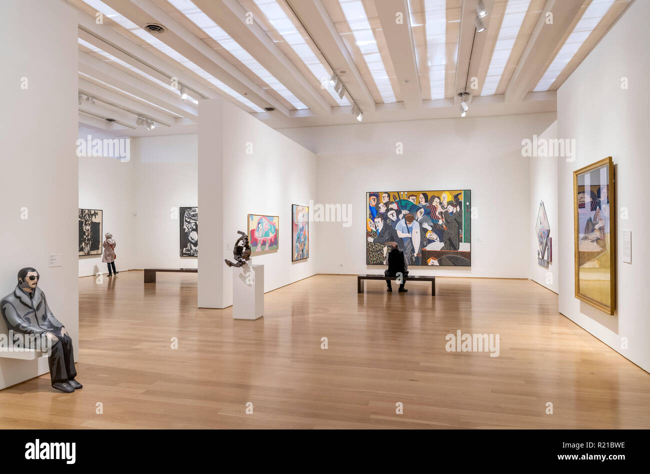 Interno del Museo di Belle Arti (Museo de Bellas Artes, Bilbao, Paesi Baschi Foto Stock