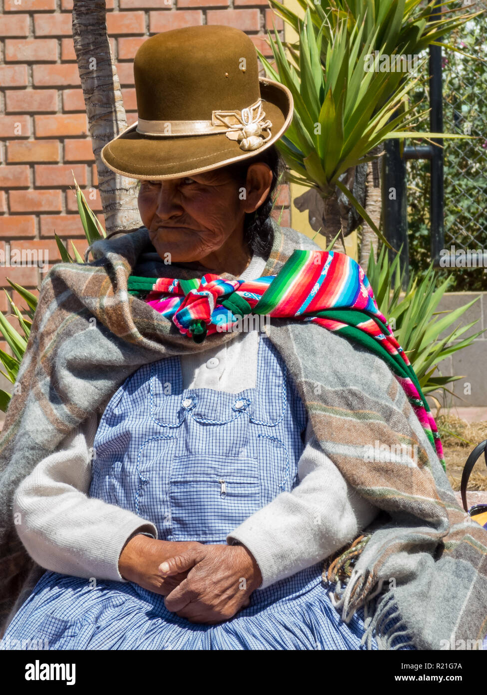 Perù e Bolivia le persone nella vita di tutti i giorni. 2013 Foto Stock