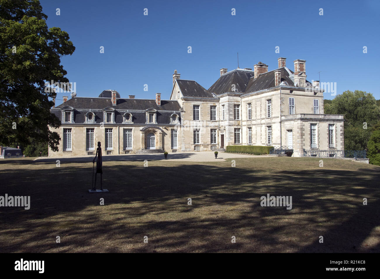 Il Chateau de Cirey (Castello) Cirey Cirey in-sur-Blaise, Haute-Marne, fu la casa dello scrittore Voltaire dal 1734 al 1749. Foto Stock