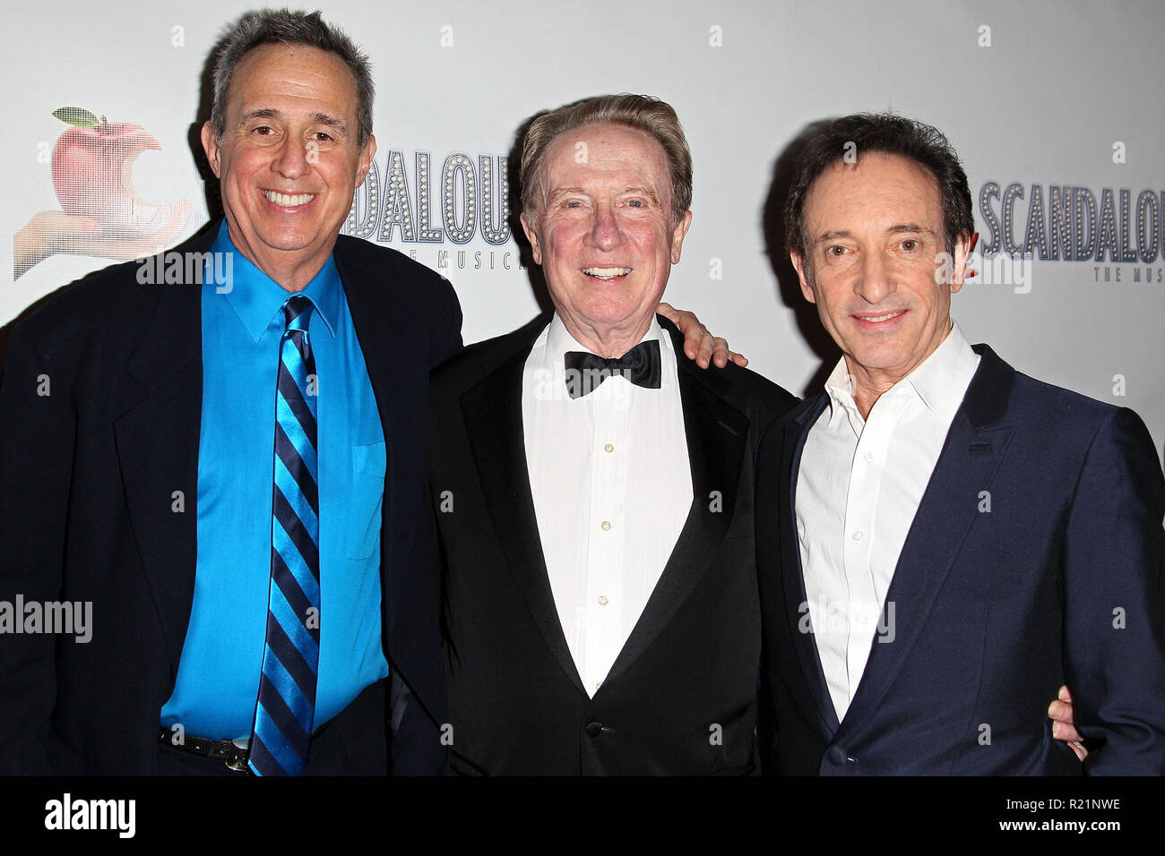 NEW YORK, NY - novembre 15: David Friedman , George Hearn e David Pomeranz assiste il 'Scandalous' apertura di Broadway night' dopo essere partito a Copacabana il 15 novembre 2012 in New York City. (Foto di Steve Mack/S.D. Mack foto) Foto Stock