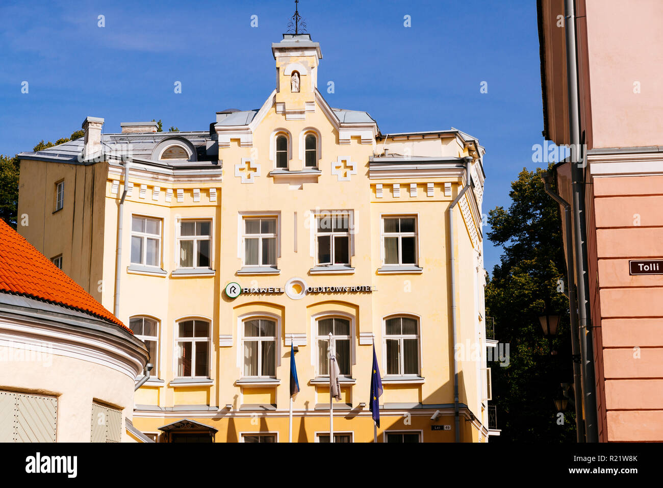 Rixwell Old Town Hotel. Tallinn, Harju County, Estonia, paesi baltici, Europa. Foto Stock