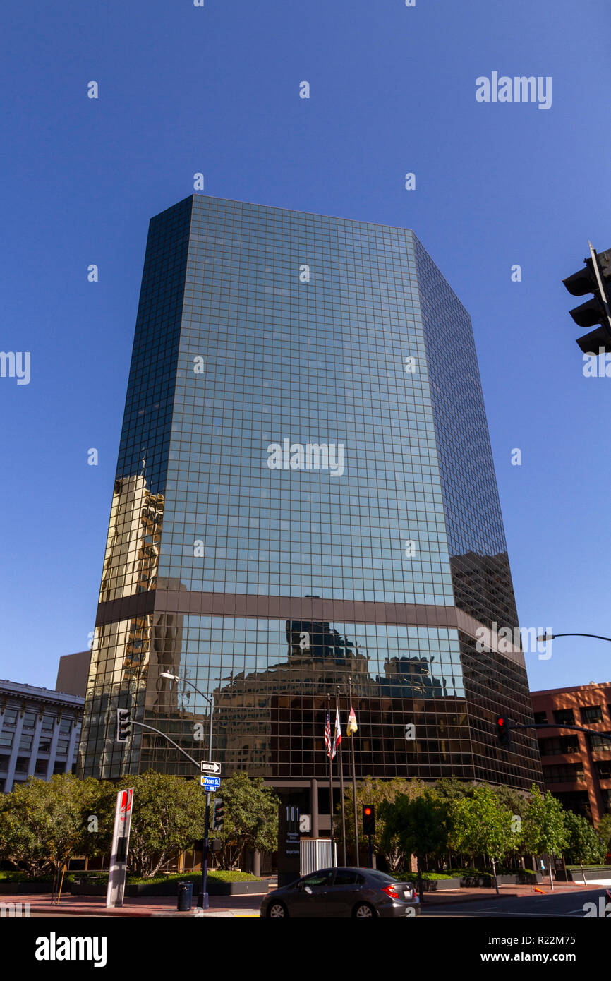 101 West Broadway edificio nel centro cittadino di San Diego, California, Stati Uniti. Foto Stock