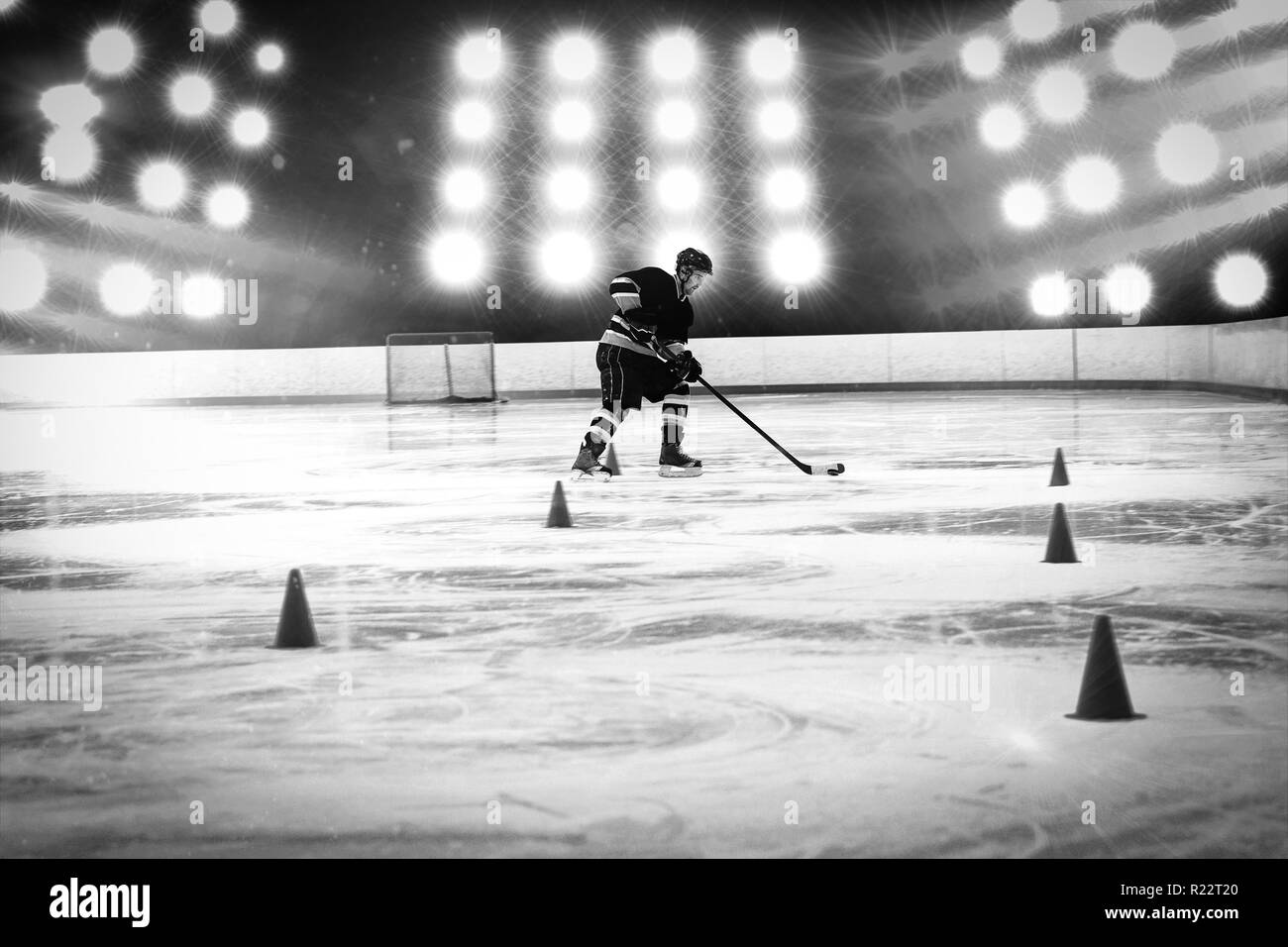 Immagine composita di hockey Foto Stock