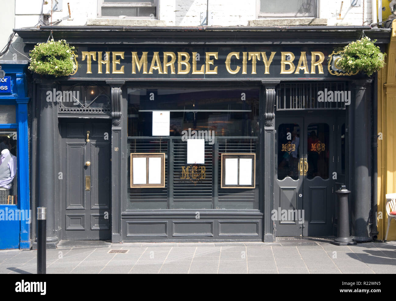 Città di Marmo Bar in Kilkenny Foto Stock