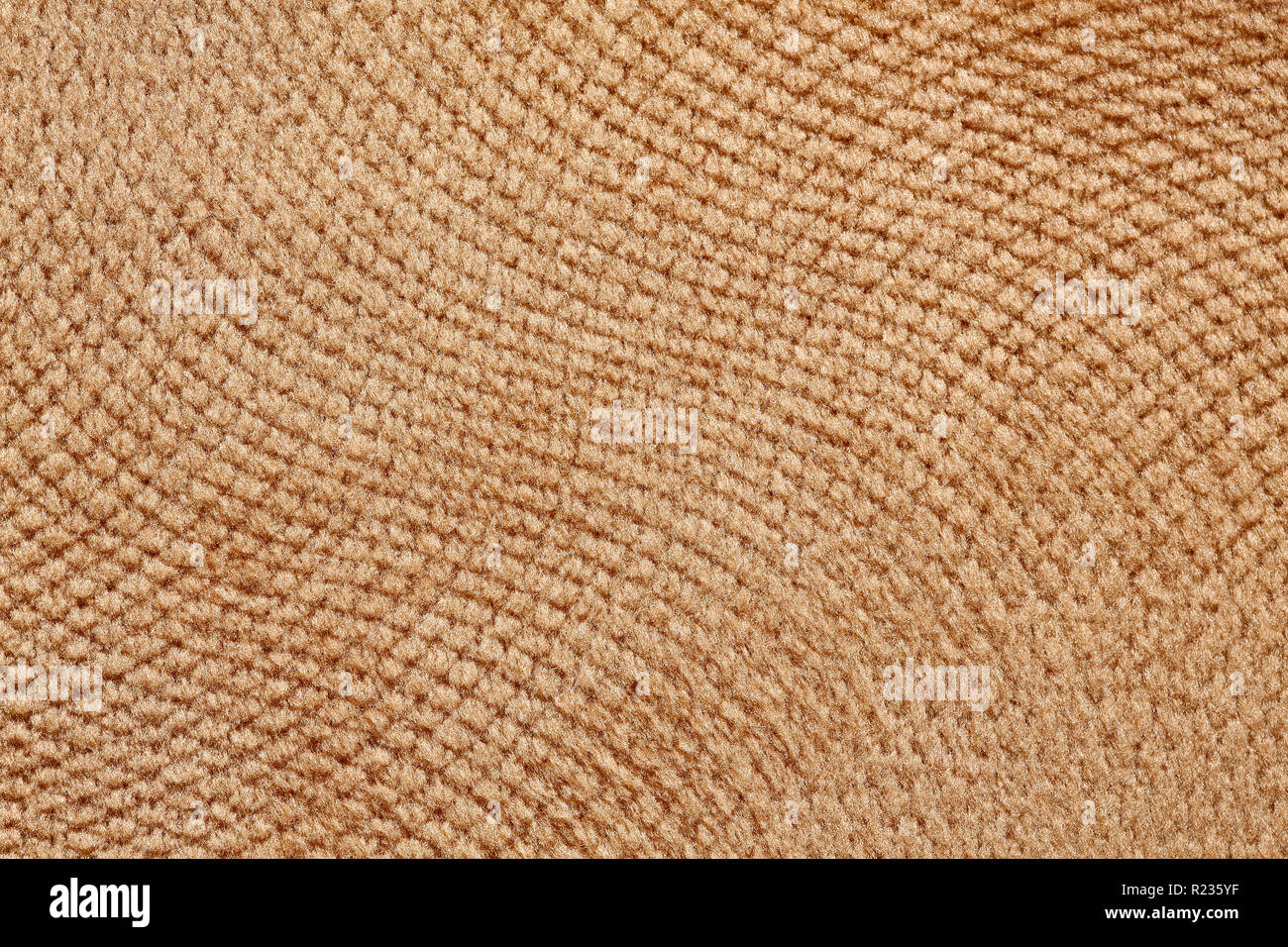 Insolito sfondo tessili in colore beige. Marrone texture tessili. Foto Stock