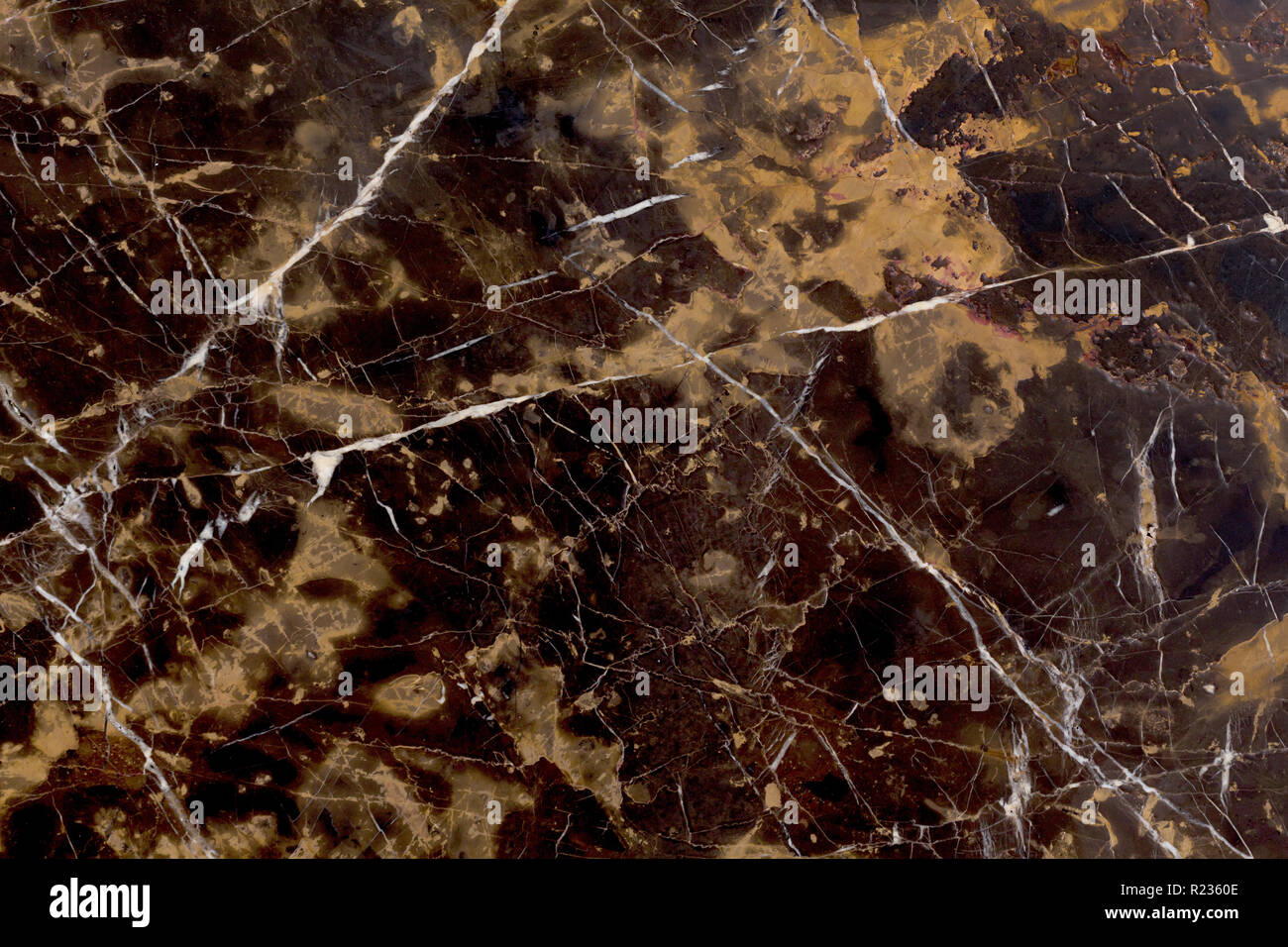 Close up di marmo marrone scuro dello sfondo di pietra. Foto Stock