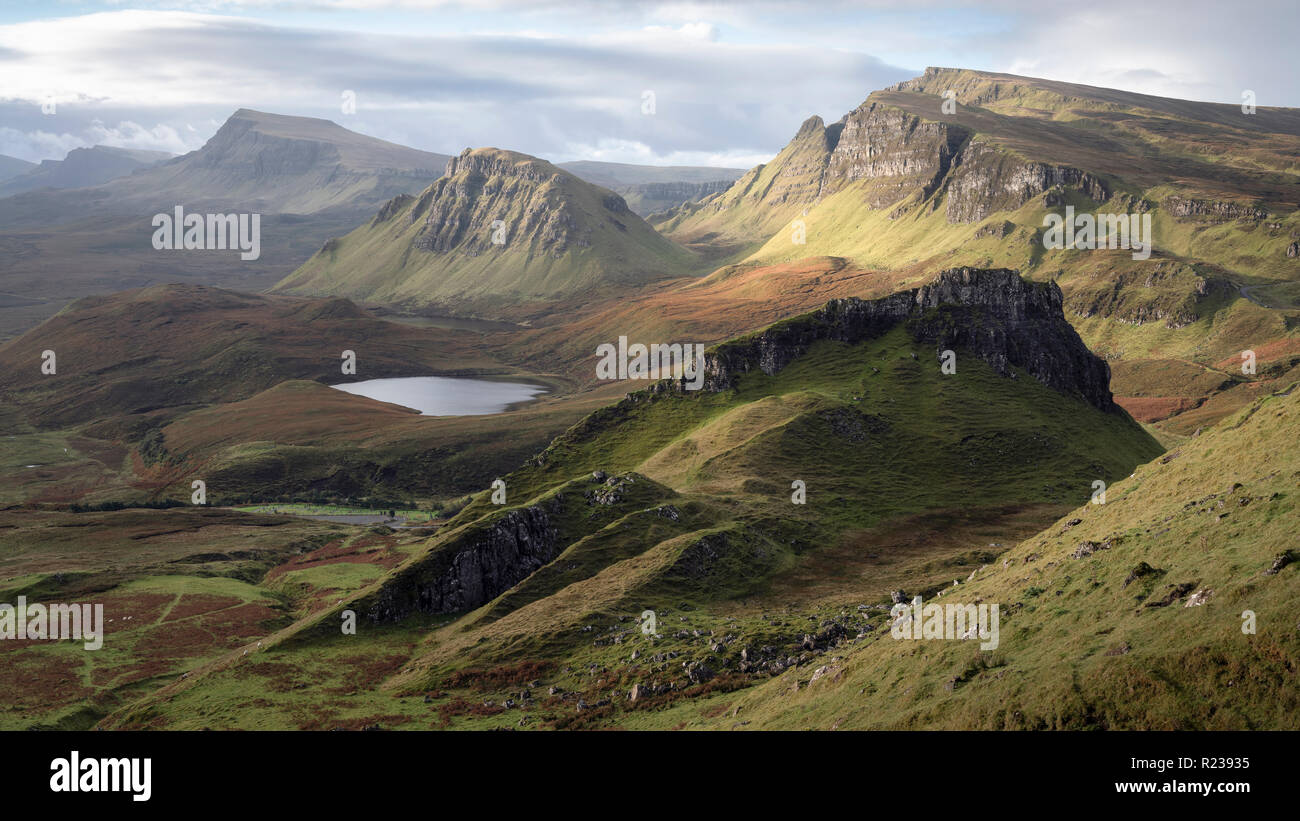 Sunrise al Quiraing Foto Stock