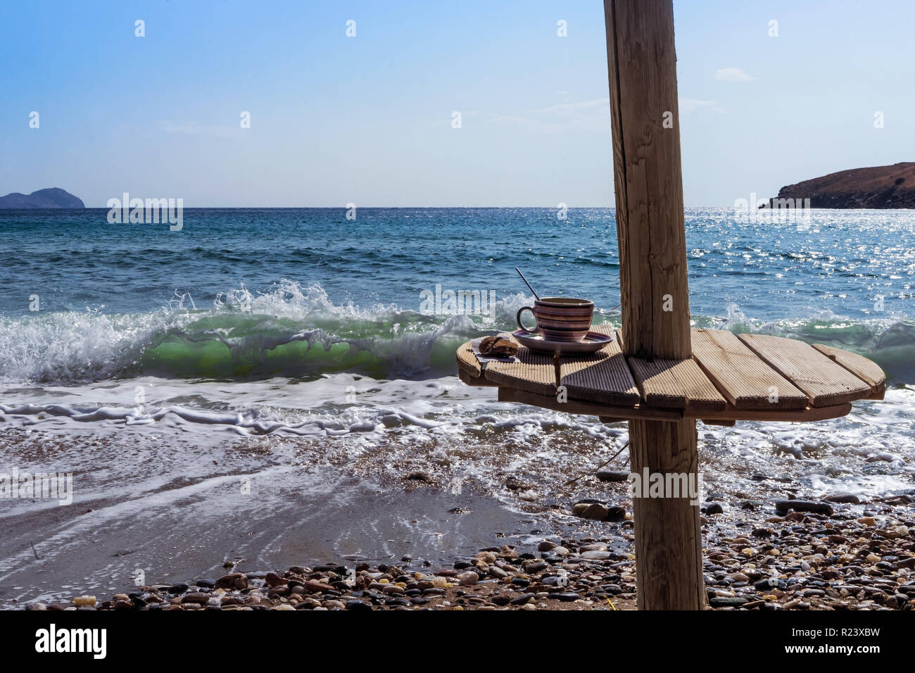 Le isole greche, Syros Foto Stock