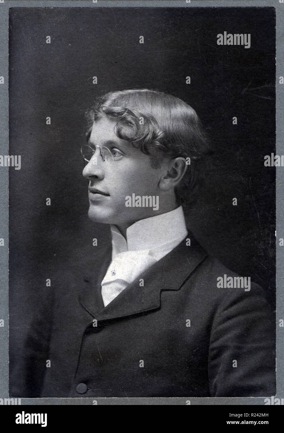 Herman Henry William Pauling, (padre di Linus Pauling (1901-1994) American farmacia. ha vinto il 1954 e il 1962 il Premio Nobel per la chimica) 1905 Foto Stock