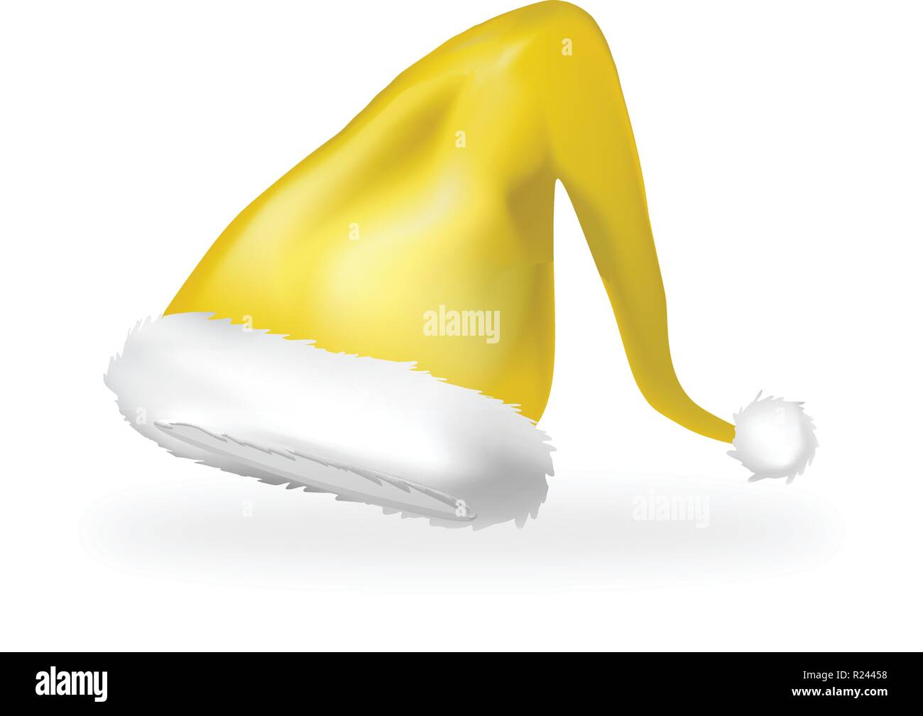 Natale Elf Hat icona simbolo di Design. Illustrazione di vettore isolato su sfondo bianco Illustrazione Vettoriale