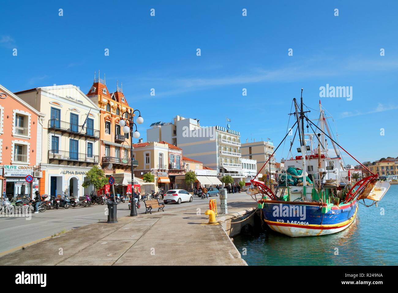 Mitilini, isola di Lesbo, isole greche, Grecia, Europa Foto Stock