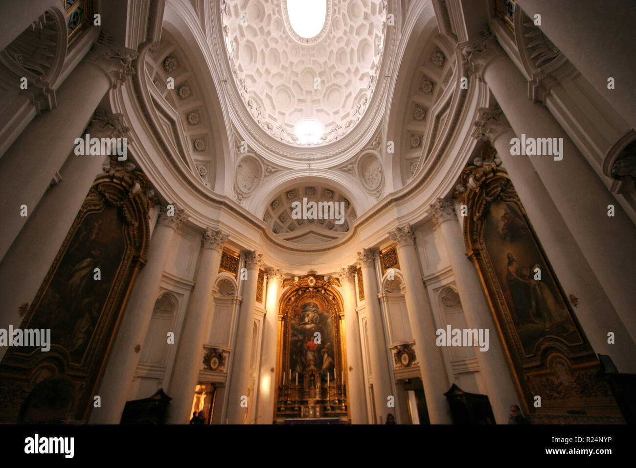 Francesco Borromini di San Carlo alle Quattro Fontane la Chiesa in Roma