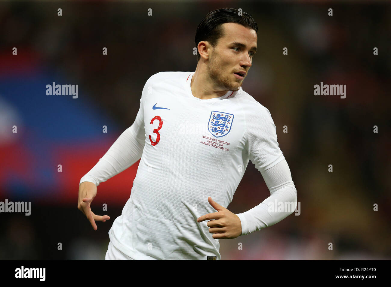 Londra, Regno Unito. 15 Nov 2018. Ben Chilwell of England.calcio internazionale amichevole, Inghilterra e Stati Uniti allo stadio di Wembley a Londra il giovedì 15 novembre 2018. Si prega di notare che le immagini sono per solo uso editoriale. pic da Andrew Orchard/Andrew Orchard fotografia sportiva/Alamy Live news Foto Stock