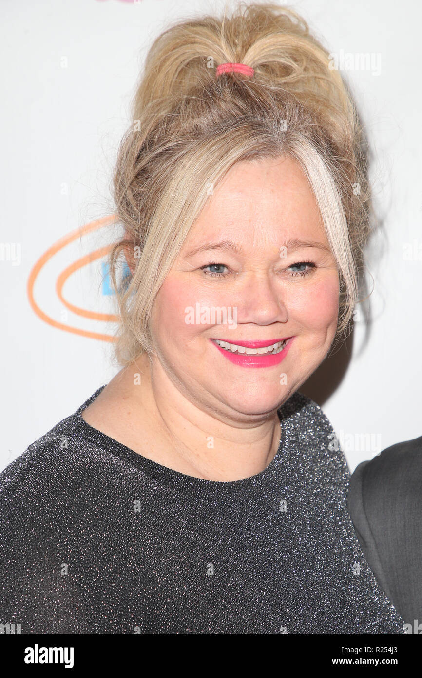 Beverly Hills, in California, Stati Uniti d'America. Xvi Nov, 2018. Caroline Rhea al Lupus la 16th Annual Hollywood Bag Ladies pranzo presso il Beverly Hilton hotel di Beverly Hills, la California il 16 novembre 2018. Credito: Faye Sadou/media/punzone Alamy Live News Foto Stock