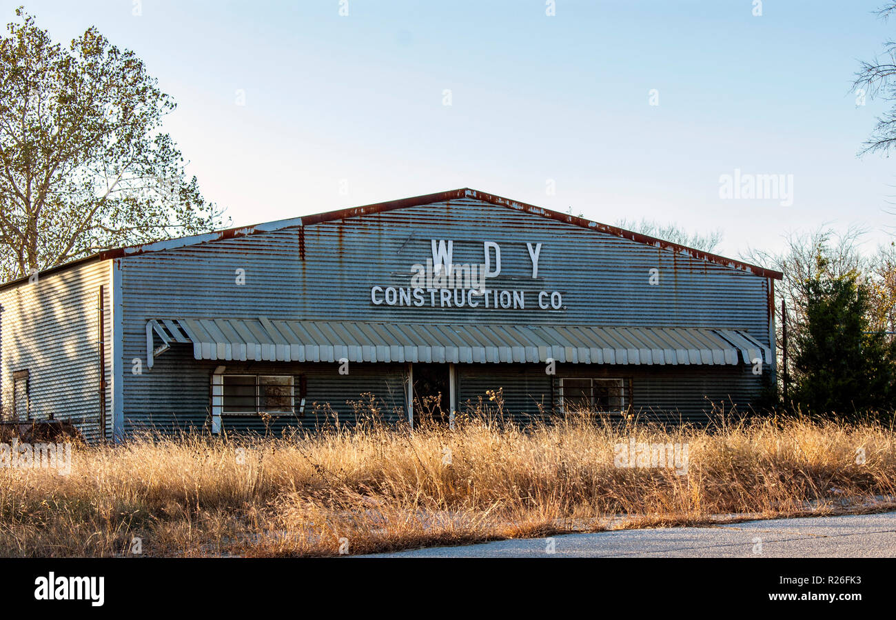 Attività abbandonate due Foto Stock