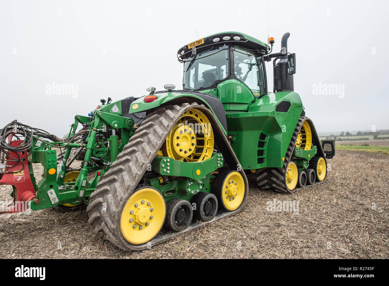 John Deere 9620 RX trattore Foto Stock