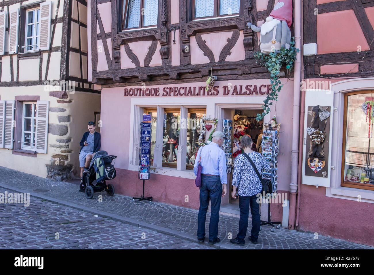 Colmar, Alsazia, Francia Foto Stock