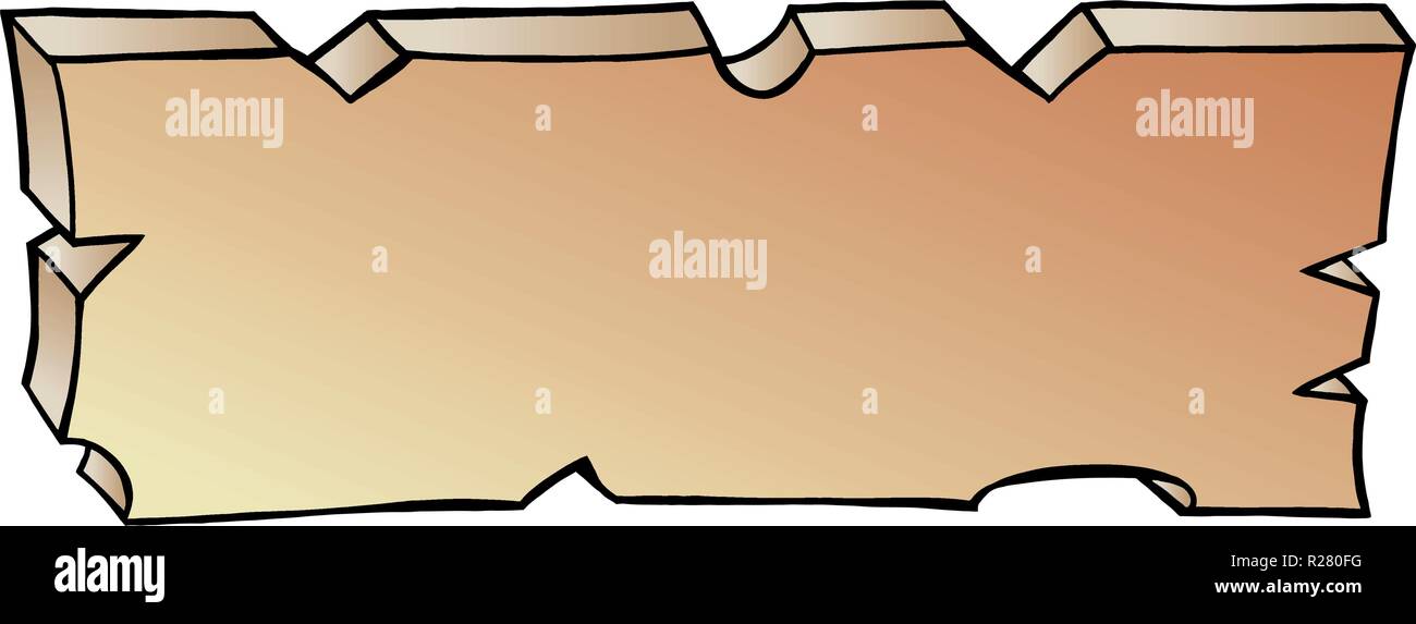 Disegnate a mano illustrazione vettoriale di una tavola Illustrazione Vettoriale