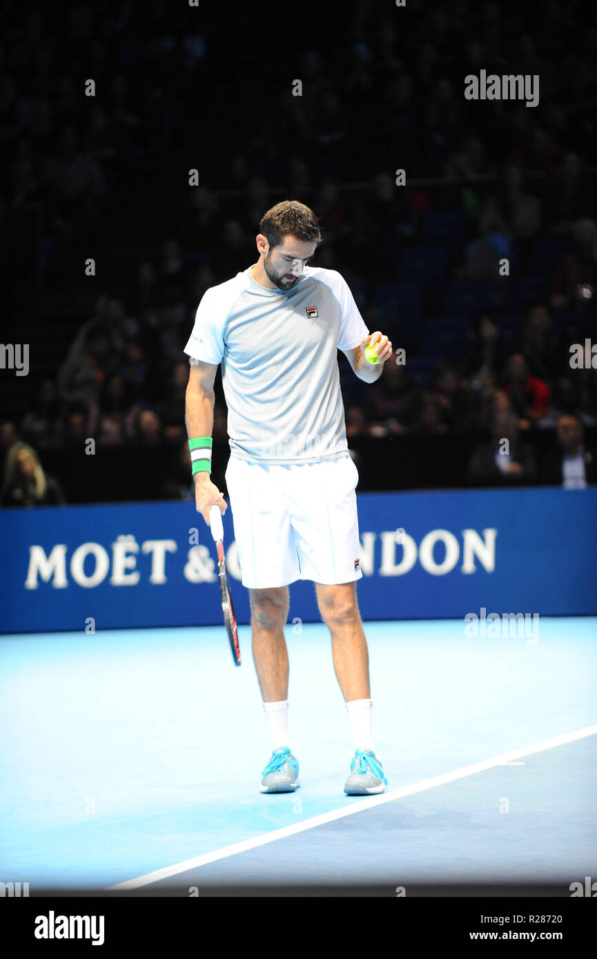 Londra, Regno Unito. Il 16 novembre 2018. Hughes Herbert, Nicolas MAHUT, 02 Arena di Londra, Regno Unito. Credito: Terry Scott/FotoArena/Alamy Live News Foto Stock