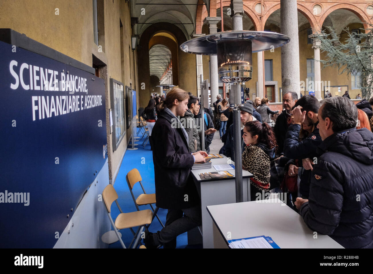 Università Cattolica del Sacro Cuore,Milano, Italia. 17 novembre 2018. Credito: LaPresse/Alamy Live News Foto Stock