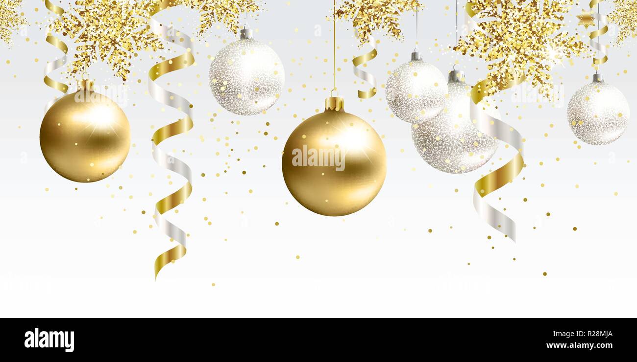 Siti Di Natale.Modello Senza Giunture Decorazioni Di Natale Per Il Sito Immagine E Vettoriale Alamy