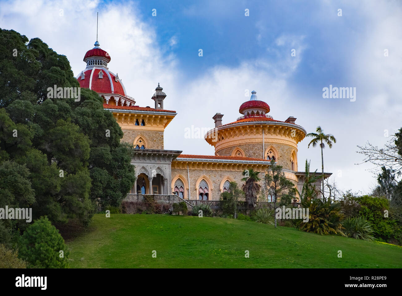 Monserrate Palace, Sintra, Portogallo Foto Stock