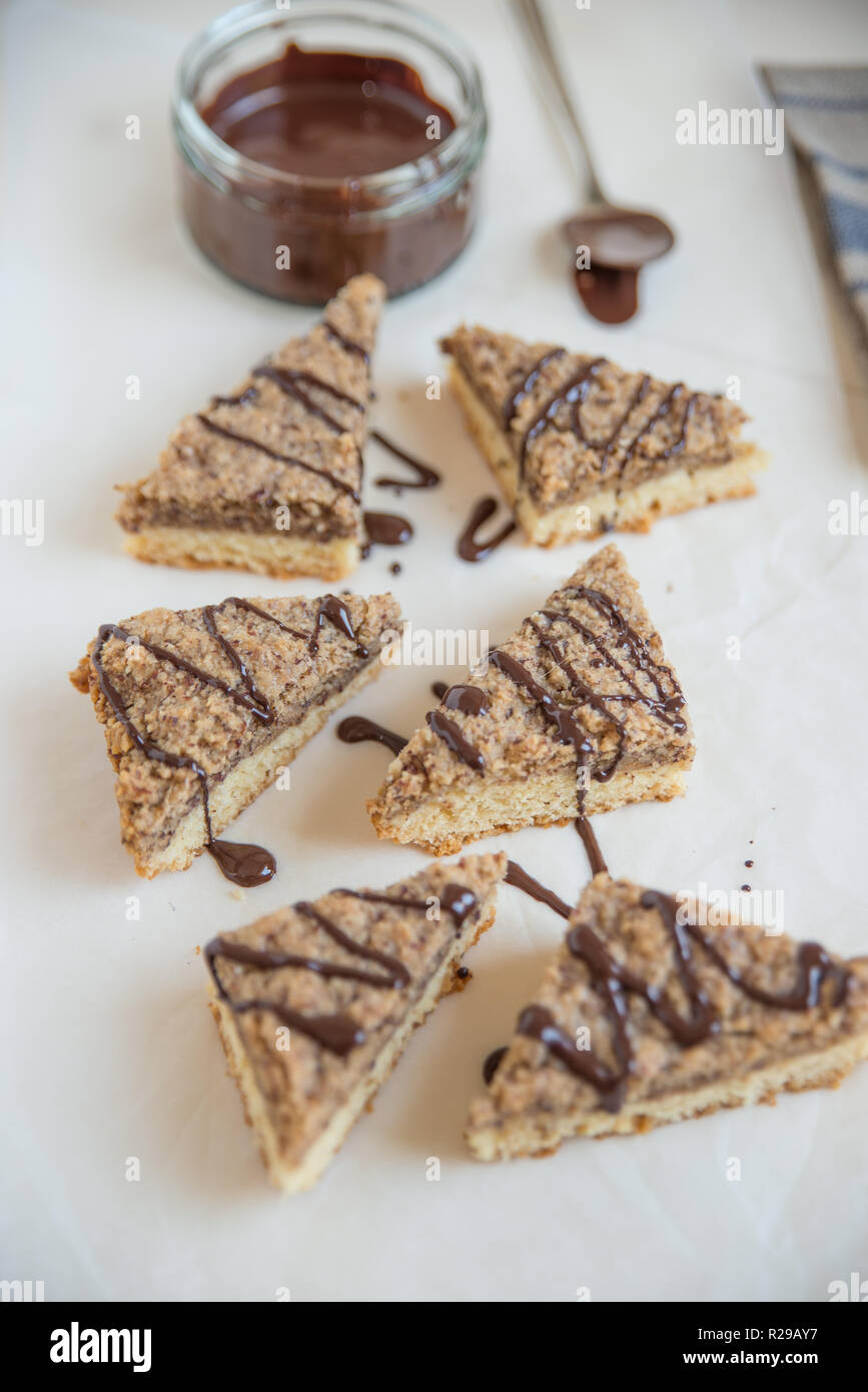 Triangel austriaco a forma di biscotti di Natale Foto Stock