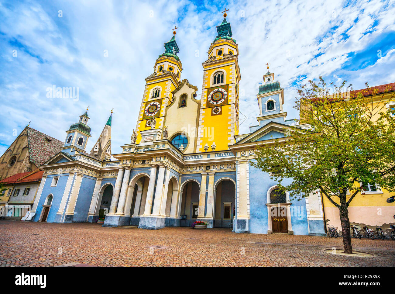 Il Duomo di Santa Maria Assunta di Bressanone o Bressanone. Trentino Alto Adige Sud Tirolo, Italia. Foto Stock