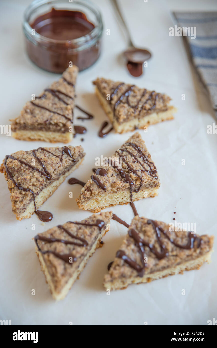 Triangel austriaco a forma di biscotti di Natale Foto Stock